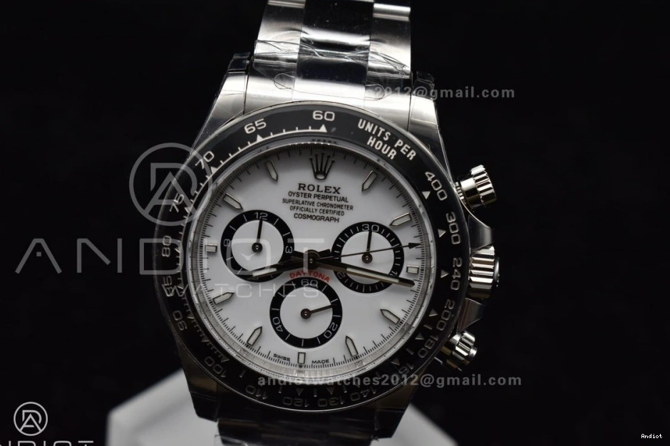 White BTF Steel Dial DD4131 904L 126500 Bracelet 1:1 Best SS Edition Daytona on 0203